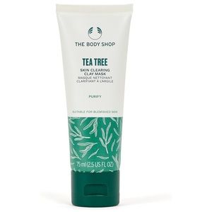 4 Pack- The Body Shop Skin Clearing Tea Tree Clay Mask